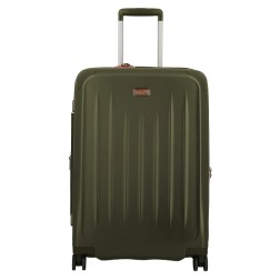 VALISE VERTICALE A ROULETTES UPPSALA 65 cm OLIVE JUMP