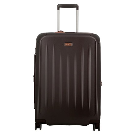 VALISE VERTICALE A ROULETTES UPPSALA 65 cm CHOCOLAT JUMP