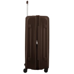 VALISE VERTICALE A ROULETTES UPPSALA 75 cm CHOCOLAT JUMP