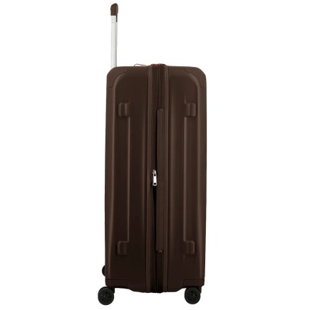 VALISE VERTICALE A ROULETTES UPPSALA 75 cm CHOCOLAT JUMP