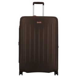 VALISE VERTICALE A ROULETTES UPPSALA 75 cm CHOCOLAT JUMP