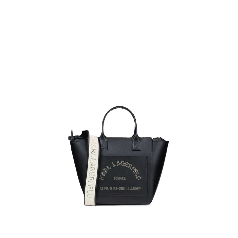 PETIT SAC À POCHE DAILY NOIR NICKEL KL PETIT SAC À POCHE DAILY NOIR NICKEL KL