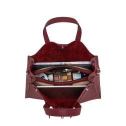 SAC CABAS LAND ROUGE RUBIS MD
