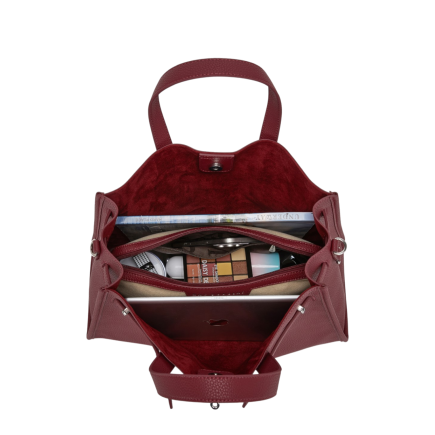 SAC CABAS LAND ROUGE RUBIS MD