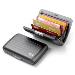 PORTE CARTES OSLO MAT OPIUM BLACK ÖGON