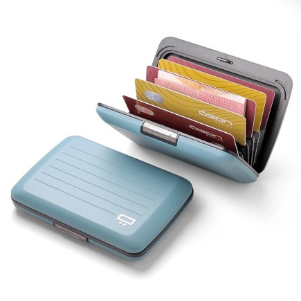 PORTE CARTES OSLO MAT ARCTIC BLUE ÖGON