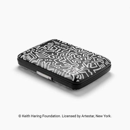 PORTE CARTES OSLO IMPRIMÉ KEITH HARING WHITE ÖGON
