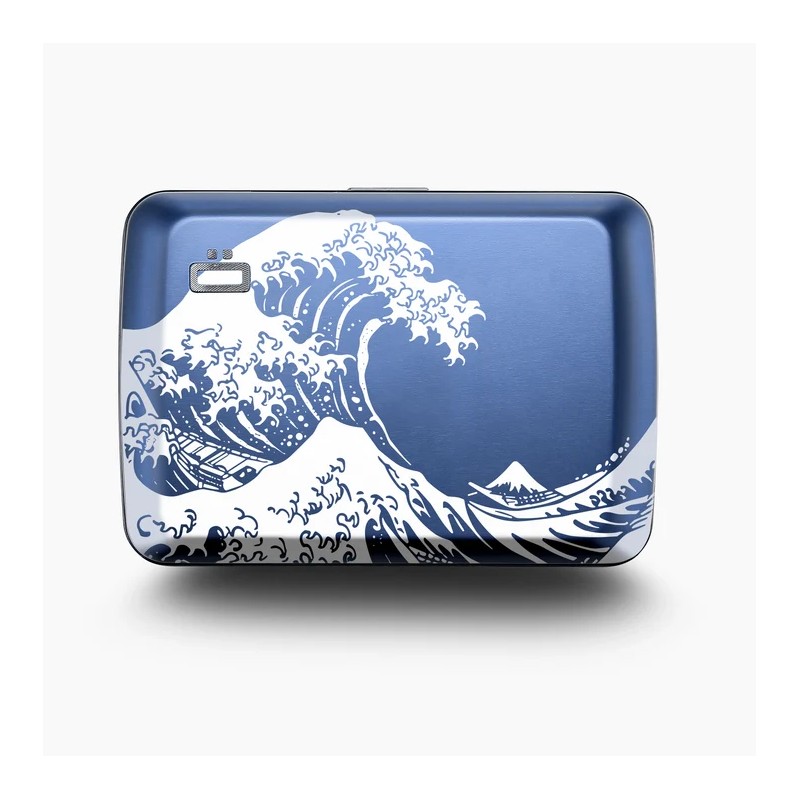 PORTE CARTES OSLO GRAVÉ THE WAVE ÖGON DESIGN PORTE CARTES OSLO GRAVÉ THE WAVE ÖGON DESIGN