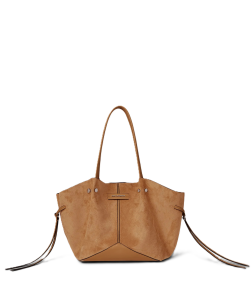 SAC EN TOILE PIERCED TAN FONCÉ KL