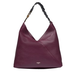 SAC HOBO PAGODE DE LANCEL CASSIS/NOIR LANCEL
