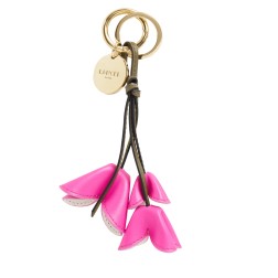 PORTE CLÉS BOUQUET TUTTI FRUITI LANCEL ROSE
