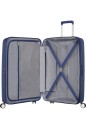 VALISE MOYENNE SOUNDBOX BLEU NUIT AMERICAN TOURISTER VALISE MOYENNE SOUNDBOX BLEU NUIT AMERICAN TOURISTER
