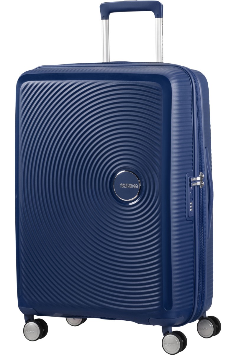 VALISE MOYENNE SOUNDBOX BLEU NUIT AMERICAN TOURISTER VALISE MOYENNE SOUNDBOX BLEU NUIT AMERICAN TOURISTER