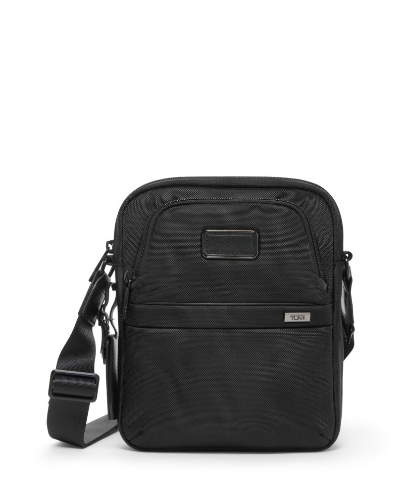 SAC BANDOULIÈRE MEDIUM ALPHA NOIR TUMI