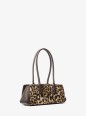 SAC PORTÉ ÉPAULE EN CUIR LAILA IMRIMÉ LÉOPARD MK SAC PORTÉ ÉPAULE EN CUIR LAILA IMRIMÉ LÉOPARD MK