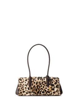 SAC PORTÉ ÉPAULE EN CUIR LAILA IMRIMÉ LÉOPARD MK