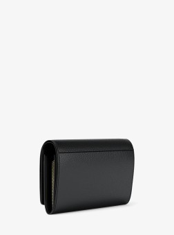 GRAND PORTEFEUILLE JET SET NOIR MK