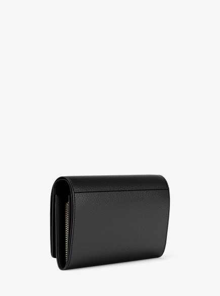 GRAND PORTEFEUILLE JET SET NOIR MK
