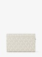 GRAND PORTEFEUILLE JET SET VANILLE/NOISETTE MK GRAND PORTEFEUILLE JET SET VANILLE/NOISETTE MK
