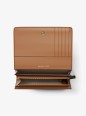 GRAND PORTEFEUILLE JET SET VANILLE/NOISETTE MK GRAND PORTEFEUILLE JET SET VANILLE/NOISETTE MK