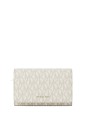 GRAND PORTEFEUILLE JET SET VANILLE/NOISETTE MK GRAND PORTEFEUILLE JET SET VANILLE/NOISETTE MK
