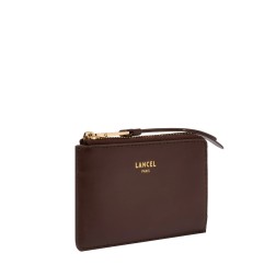 PORTE CARTES ZIPPÉ ORIGAMI DE LANCEL NOIX DE COCO