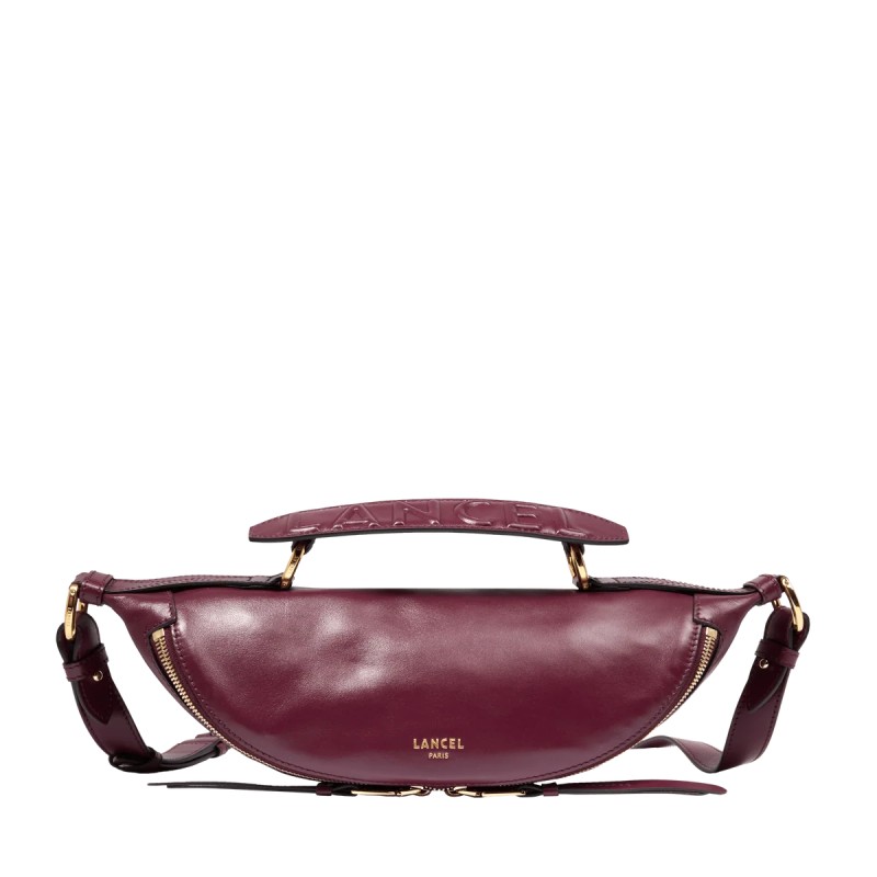 SAC PORTÉ CROISÉ S ORIGAMI DE LANCEL CASSIS SAC PORTÉ CROISÉ S ORIGAMI DE LANCEL CASSIS