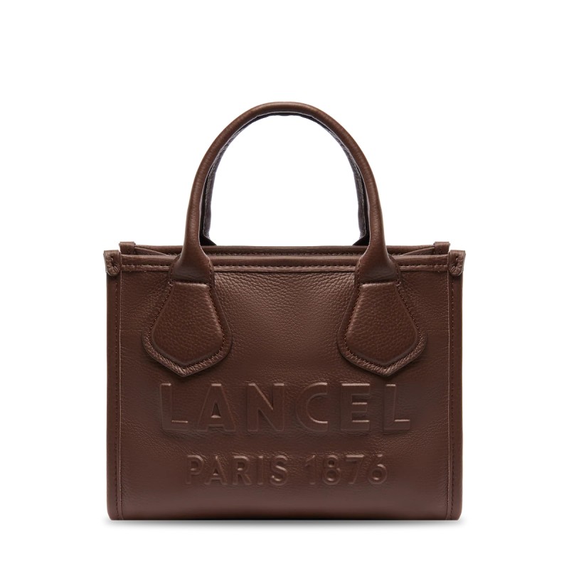 SAC CABAS ZIPPÉ S JOUR DE LANCEL NOIX DE COCO SAC CABAS ZIPPÉ S JOUR DE LANCEL NOIX DE COCO