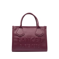 SAC CABAS ZIPPÉ S JOUR DE LANCEL CASSIS