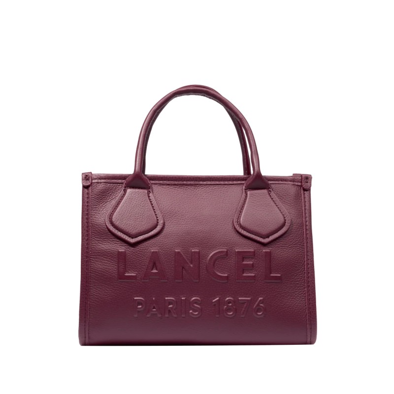 SAC CABAS ZIPPÉ S JOUR DE LANCEL CASSIS SAC CABAS ZIPPÉ S JOUR DE LANCEL CASSIS
