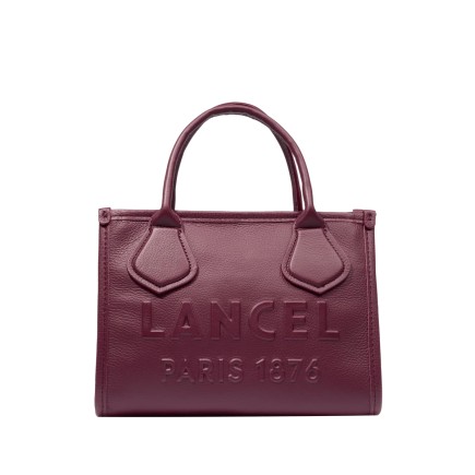 SAC CABAS ZIPPÉ S JOUR DE LANCEL CASSIS