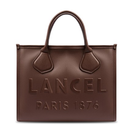 SAC CABAS ZIPPÉ M JOUR DE LANCEL NOIX DE COCO