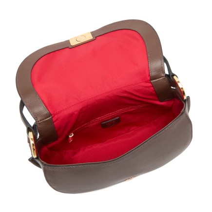 SAC GIBECIÈRE M CÉLESTE DE LANCEL NOIX DE COCO