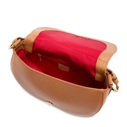 SAC GIBECIÈRE M CÉLESTE DE LANCEL CAMEL