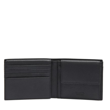 PORTEFEUILLE MONNAIE 8CC LÉON DE LANCEL NOIR
