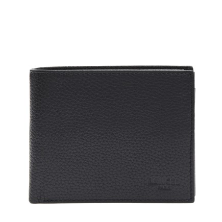 PORTEFEUILLE MONNAIE 8CC LÉON DE LANCEL NOIR