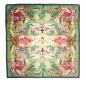 CARRÉ DE SOIE 90CM LANCEL MULTICO VERT CARRÉ DE SOIE 90CM LANCEL MULTICO VERT