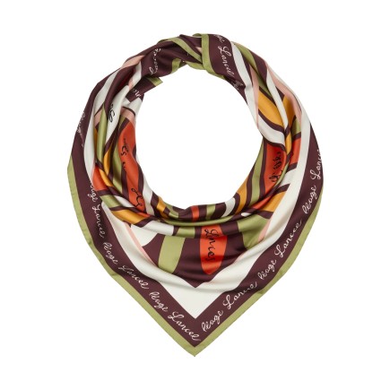 CARRÉ DE SOIE 90CM LANCEL MULTICO SUNRISE
