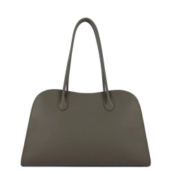 GRAND SAC CABAS ÉPAULE DONNA HOPPER KAKI FONCÉ LANCASTER