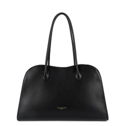 GRAND SAC CABAS ÉPAULE DONNA HOPPER NOIR LANCASTER