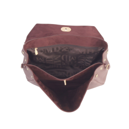 SAC PORTÉ ÉPAULE GWENDOLINE M RHODES CHOCOLAT MD