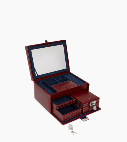 COFFRET BIJOUX GM ROUGE RÉVOLUTION LE TANNEUR